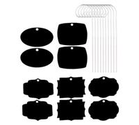 Plant Labels, Pack of 10 Labels with | Multi-Functional Seedling Tags - for Vegetable Garden, Raised Beds, Semential Indoor Plants and Flowers