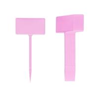 Plant Labels Plant Labels Tags Plastic Waterproof Clean Reuse DIY Garden Decorating Tools Sign Stakes Tool(Purple,48PCS_11.7X5.4CM)