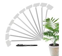 Plant Labels, Stainless Steel Seedling Tags, 10-Piece Weatherproof Garden Markers, Rust-Resistant Metal Stakes for Flowers Vegetables and Homesteading Seedling, 12.75 inches