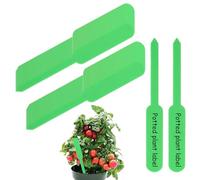 Plant Labels Sticks, Pack of 100 Plant Marking Rods - Weatherproof Labelling Aids for Garden Greenhouse Beds