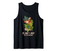 Plant Lady Houseplant Lover Botanical Gardener Graphic Tank Top