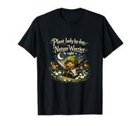 Plant Lady Nature Warrior Cottagecore Graphic T-Shirt