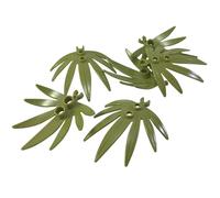 Plant Leaves 6x5 Swordleaf w/ Open O Clip Thick 10884 - Qty & Color - LEGO®