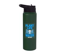 Plant Life Water Edition Water Plant Operator Stainless Steel Insulated Water Bottle