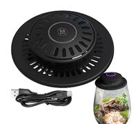 Plant Lights for Indoor Growing - 3W Adjustable LED Lighting Plant Growing Lamp Rotating Base - Indoor Garden Light Rechargeable Multifunctional Plant Lamp for Mosses, Aquatic Plants or Bonsai