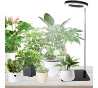 Plant Lights Growth Lamps,Plant Grow Lights Indoor,LED Grow Light,Plant Growing Lamps with Adjustable Telescopic Pole,2 Mounting Options,4Selectable Spectrums,with On/Off Timer 2/4/8H[Energy Class A]