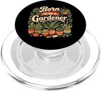 Plant Lover Gardening Born To Be A Gardener PopSockets PopGrip for MagSafe