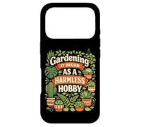 Plant Lover Gardening Gardening It Began As A Harmless Hobby Case for iPhone 17 Pro