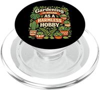 Plant Lover Gardening Gardening It Began As A Harmless Hobby PopSockets PopGrip for MagSafe