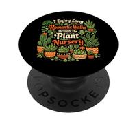 Plant Lover Gardening I Enjoy Long Romantic Walks Through PopSockets Adhesive PopGrip
