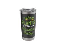 Plant Lover Gardening Plants It Began As A Harmless Hobby Stainless Steel Insulated Tumbler