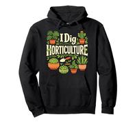 Plant Lover Gardening Pun I Dig Horticulture Pullover Hoodie