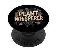 Plant Lover Humor Plant Whisperer PopSockets Adhesive PopGrip