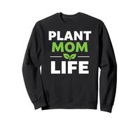 Plant Lover Mom Life Bold Gardening Identity Sweatshirt