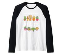 Plant Lover What I Like About People Plants Garden Gardening Raglan Baseball Tee