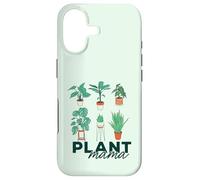 PLANT MAMA Illustrated Potted House Plants Gardening Meme Case for iPhone 17