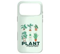 PLANT MAMA Illustrated Potted House Plants Gardening Meme Case for iPhone 17 Pro Max