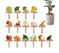 Plant Markers - Garden Labels Plant Labels | Marker Vegetable Gardening Labels | Seed Stake Labels for Indoor Potted Plants Outdoor lib