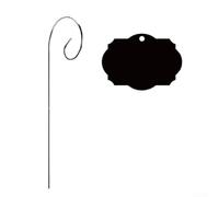 Plant Markers with Smooth Writing Area and Weather-Resistant Body for Accurate Plant Data Documentation (Style D)