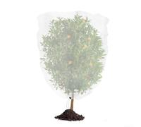 Plant mesh net with zipper and drawstring to protect garden plants and fruit trees from insect harm while providing easy access for care (3 * 4m)
