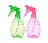 Plant Mister Spray Bottle - 500ml Refillable Containers Fine Mist Small Spray Bottle - Hand Pressure Pot 2 Piece Leak-Proof Watering for Home Outside Cleaning Bonsai Garden Patio