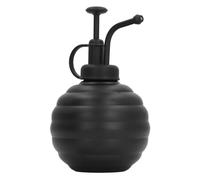 Plant Mister Spray Bottle Stainless Steel Premium Fine Mist Sprayer Top Pump Design 400ml Capacity for Indoor Plants Succulents Air Plants Garden Decor (Black)