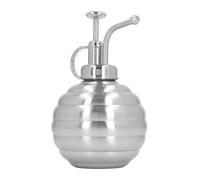 Plant Mister Spray Bottle Stainless Steel Premium Fine Mist Sprayer Top Pump Design 400ml Capacity for Indoor Plants Succulents Air Plants Garden Decor (Silver)