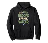 Plant Mom Chaos Funny Houseplant Lover Chaotic Plant Pullover Hoodie