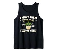 Plant Mom Chaos Funny Houseplant Lover Chaotic Plant Tank Top