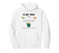 Plant Mom Definition gifts mothers day women Pullover Hoodie
