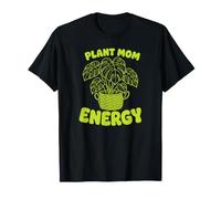 Plant Mom Energy Monstera Retro Graphic Tee T-Shirt