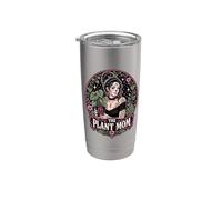 Plant Mom Sugar Skull Gothic Stainless Steel Insulated Tumbler