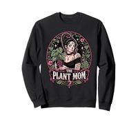 Plant Mom Sugar Skull Gothic Sweatshirt