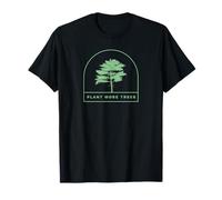 Plant More Trees Conservation Earth Day Graphic Tee T-Shirt