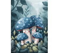 Plant Mushrooms 520 Piece Jigsaw Puzzles for Adults Colourful Fun Challenging & Brainteasing Educational Learning Gift Present for Children Boys Girls 520 Piece Puzzle for Adults