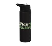 Plant Native Botanical Gardening Nature Conservation Stainless Steel Insulated Water Bottle