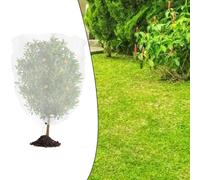 plant net with zipper and drawstring to shield fruit trees and garden plants from pest damage, facilitating easy access for gardeners (1.8 * 1.8m)