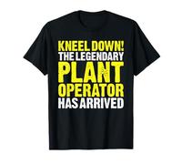 Plant Operator Kneel Down T-Shirt