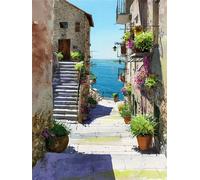 Plant Paint by Numbers for Adults, Step Simple Painting by Numbers for Children, Cheerful Number Painting Craft, Premium Paint by Number Kits, for Home Decoration & Birthday Gifts 80x110cm z-490