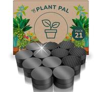 Plant Pal Invisible Pot Feet, Solid Rubber Plant Stands for Outdoor Pots, Risers for Plants and Flowers, Non-Slip Surface Grip, Lifters for Patios, Decks, Gardens and Floors