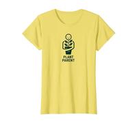 Plant Parent: Cute Gardening for Plant Lovers T-Shirt, Women, Lemon, XL