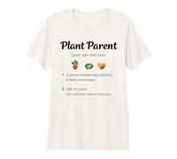 Plant Parent Definition Novelty Graphic Men Women Premium T-Shirt