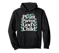 Plant Parent God's Child Christian Faith Pullover Hoodie