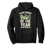 Plant Parent of the Year Funny Plant Quote Pullover Hoodie