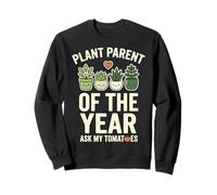 Plant Parent of the Year Funny Plant Quote Sweatshirt
