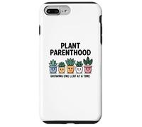 Plant Parenthood Growing One Leaf at a Time Funny Gardening Case for iPhone 7 Plus/8 Plus