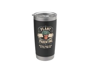 Plant Parenting Succulent Nurturing Growth Stainless Steel Insulated Tumbler