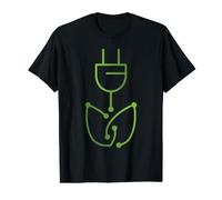 Plant Plug Recycle Awareness Value Graphic T-Shirt