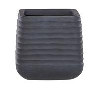 Plant Pot 28 x 28 x 27 cm Black PARIKIA