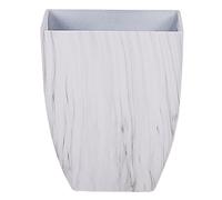 Beliani Plant Pot Miro 28cm White, White